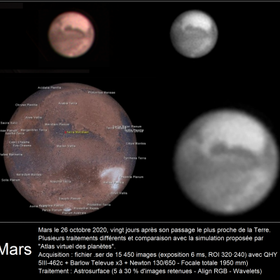 Mars 26 octobre 2020