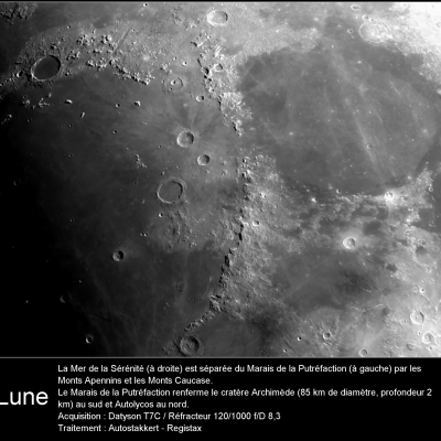 Lune Archimede Autolycus Aristilus