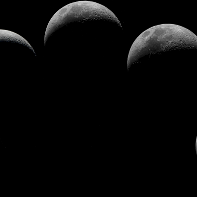 Lune gibbeuse ascendante du 26 au 30 mai 2020