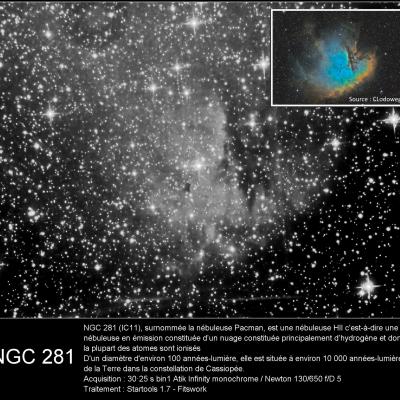 NGC 281 Nébuleuse PacMan
