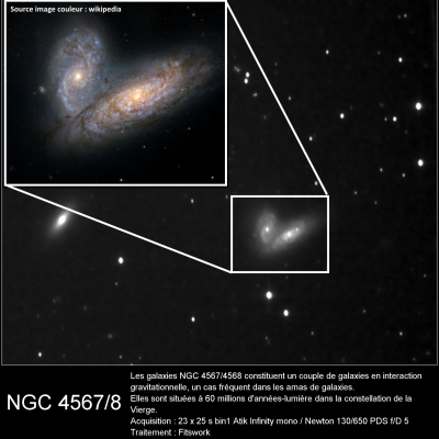 NGC 4567/8 (1)