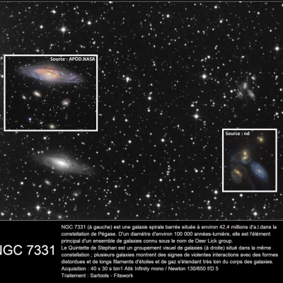 NGC 7331 & quintette de Stephan 