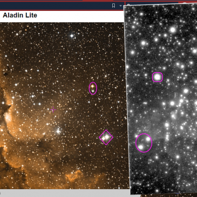 NGC 7380  Nébuleuse tête du sorcier
