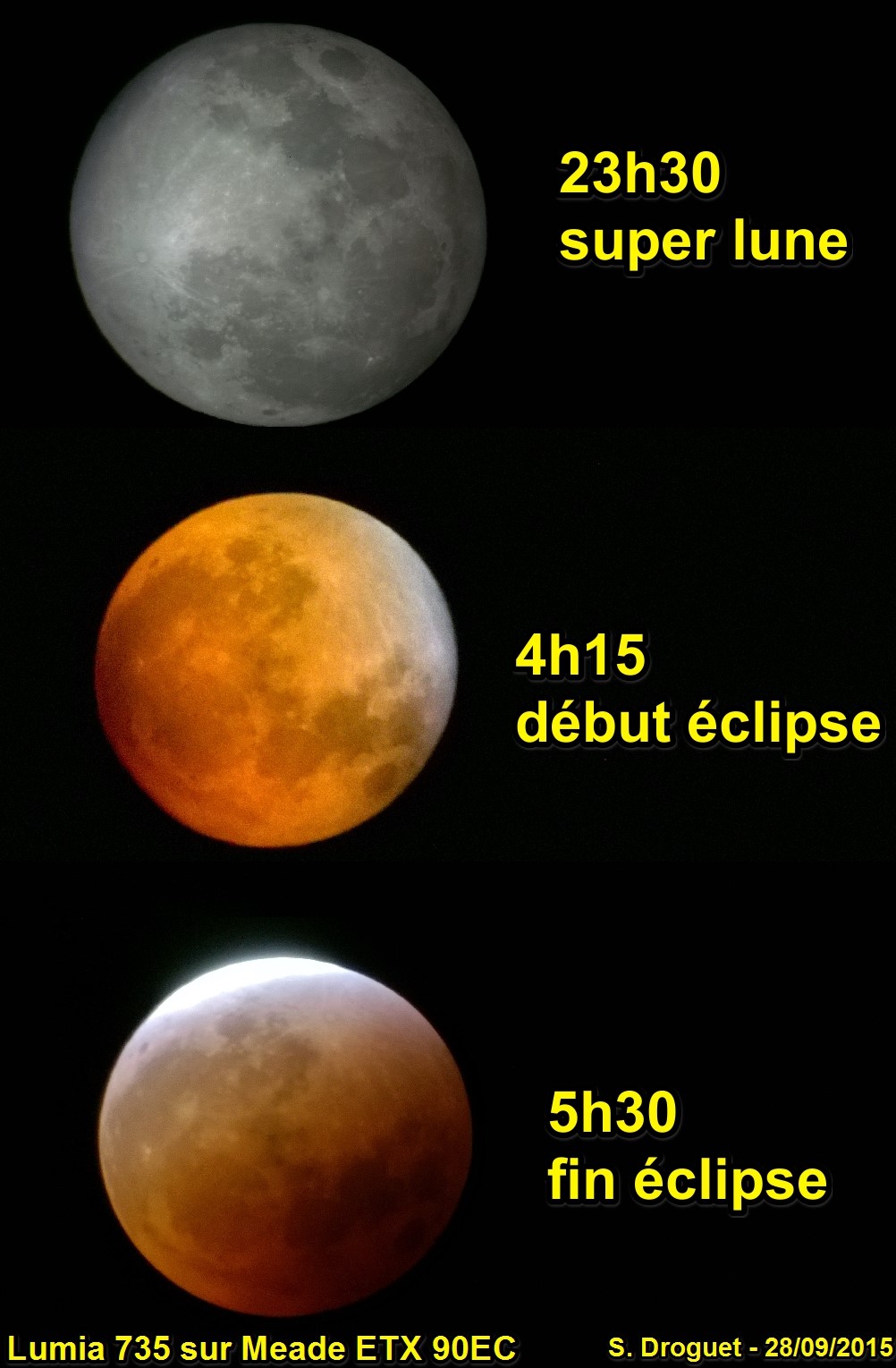 Super lune Eclipse 28 septembre 2015 (2)